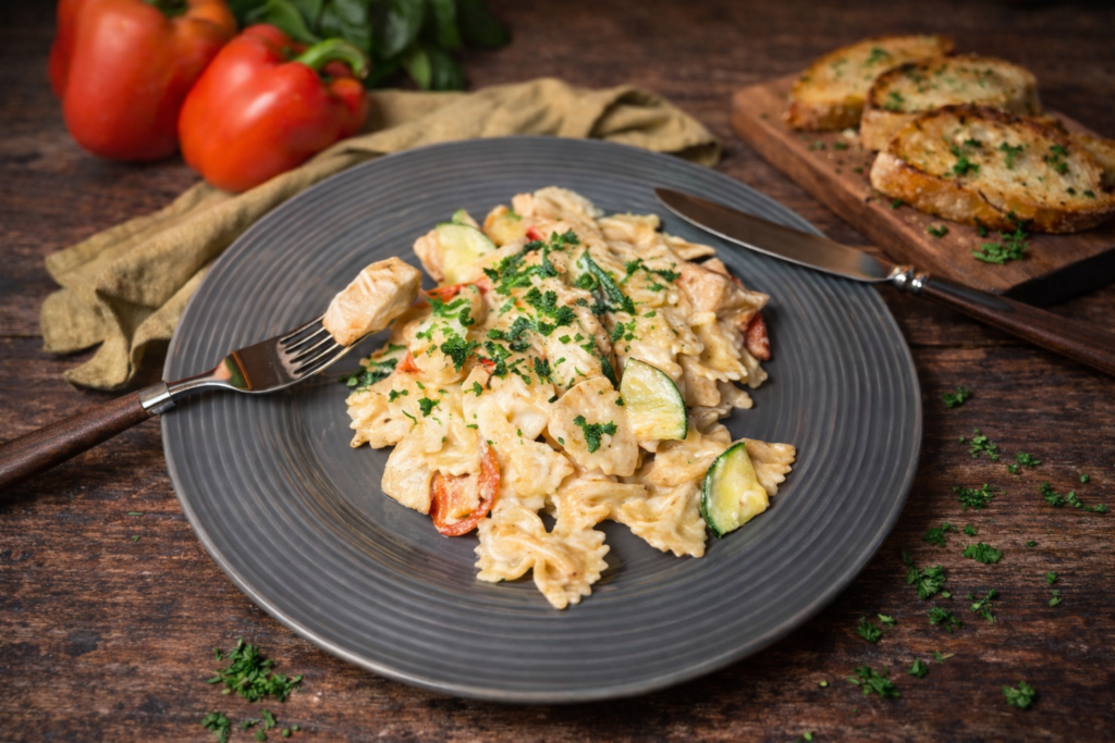 Haehnchen Pasta Pfanne von Andrea Wemken Team Schoon