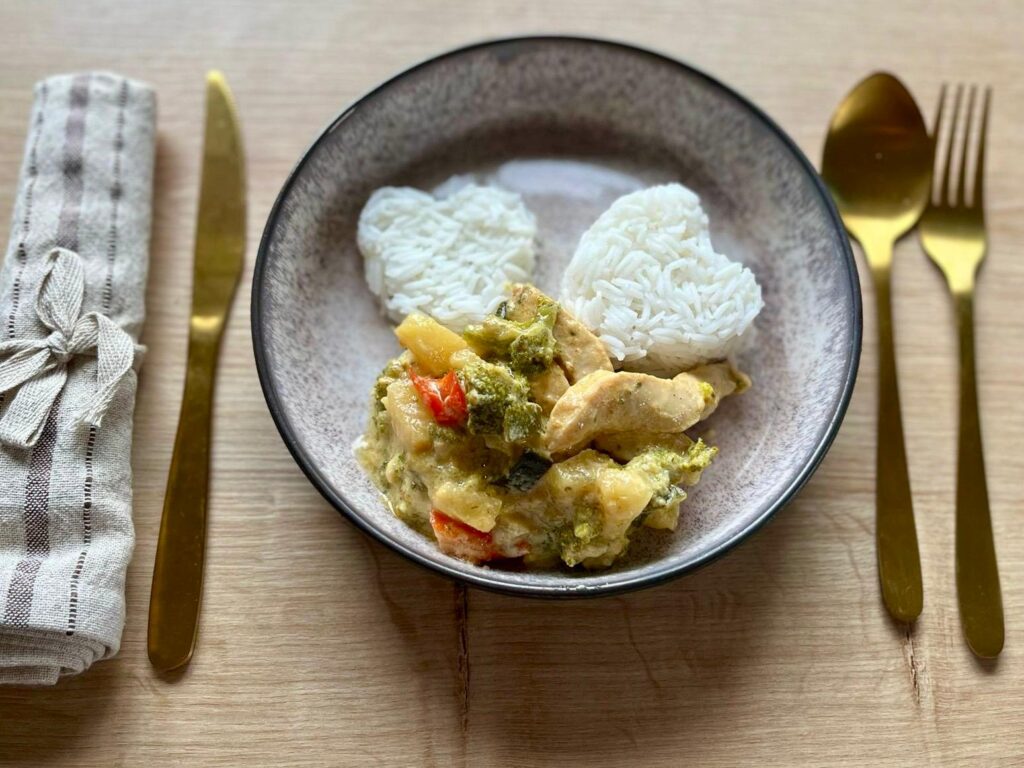 Haehnchengemuesepfanne von Christine Huels Edelschmaus S.1 Schuetting.1 Oldenburg Team Heike Schoon