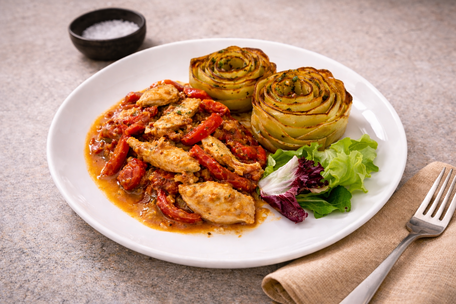 Haehnchengeschnetzeltes