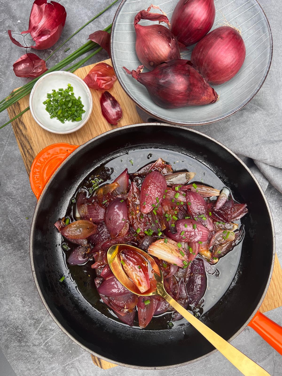 Schmorzwiebeln Heike Schoon Edelschmaus Teamleitung