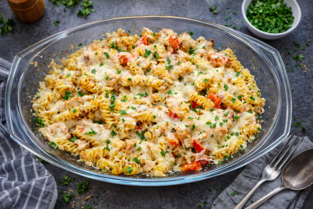 Spicy Nudelauflauf Silke Denningmann Team Heike Schoon Schuetting.1 Oldenburg Edelschmaus