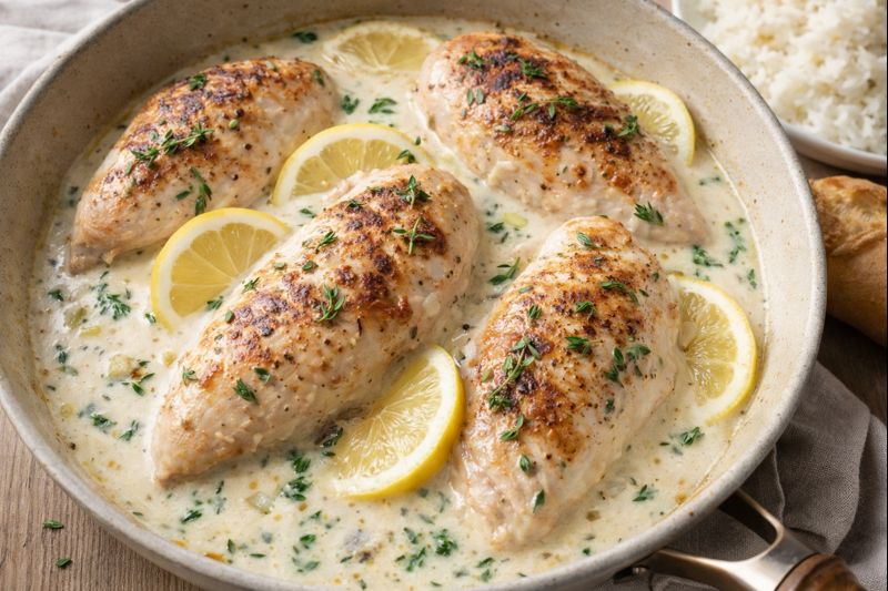 Zitronen Thymian Haehnchen Heike Schoon Schuetting.1 Oldenburg Edelschmaus S.1