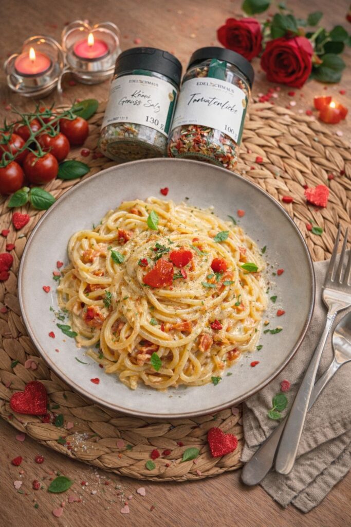 Mediterrane Feta Tomaten Pasta aus dem Ofen von Sarah Brinkmann Edelschmaus Team Heike Schoon Schuetting.1 Oldenburg