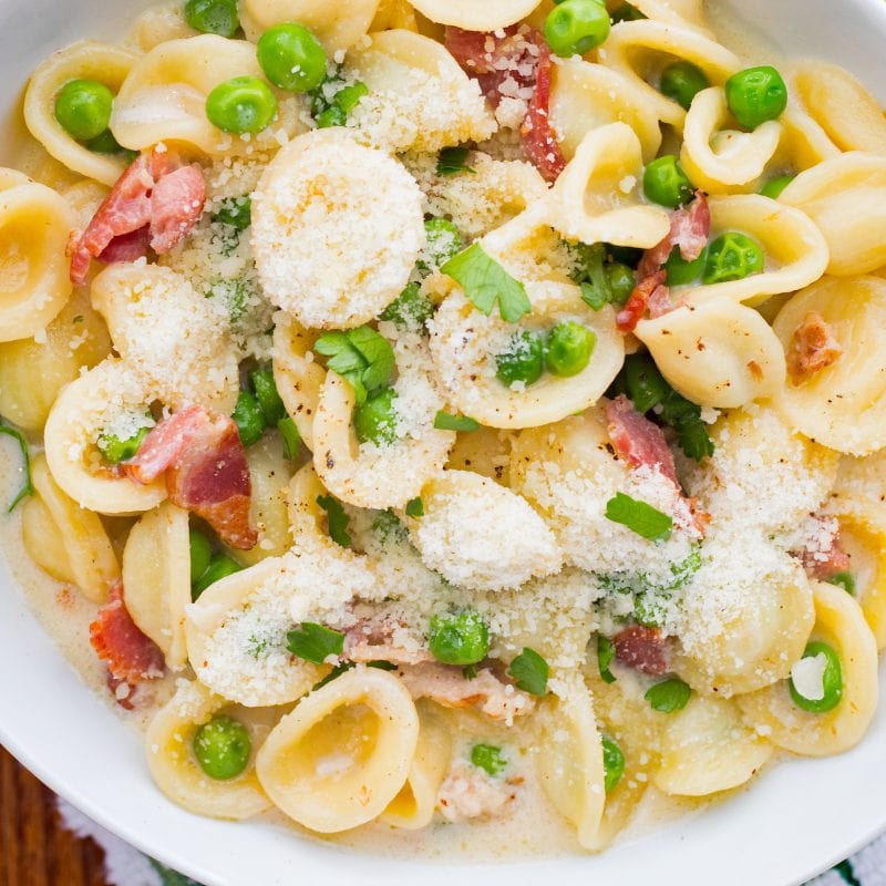orecchiette Carbonara