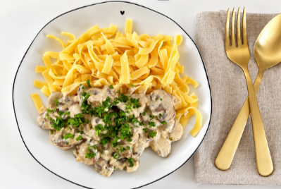 cremige trueffelchampignonpasta Edelschmaus Team Heike Schoon Schuetting. 1 Rezept von Yvonne Engel